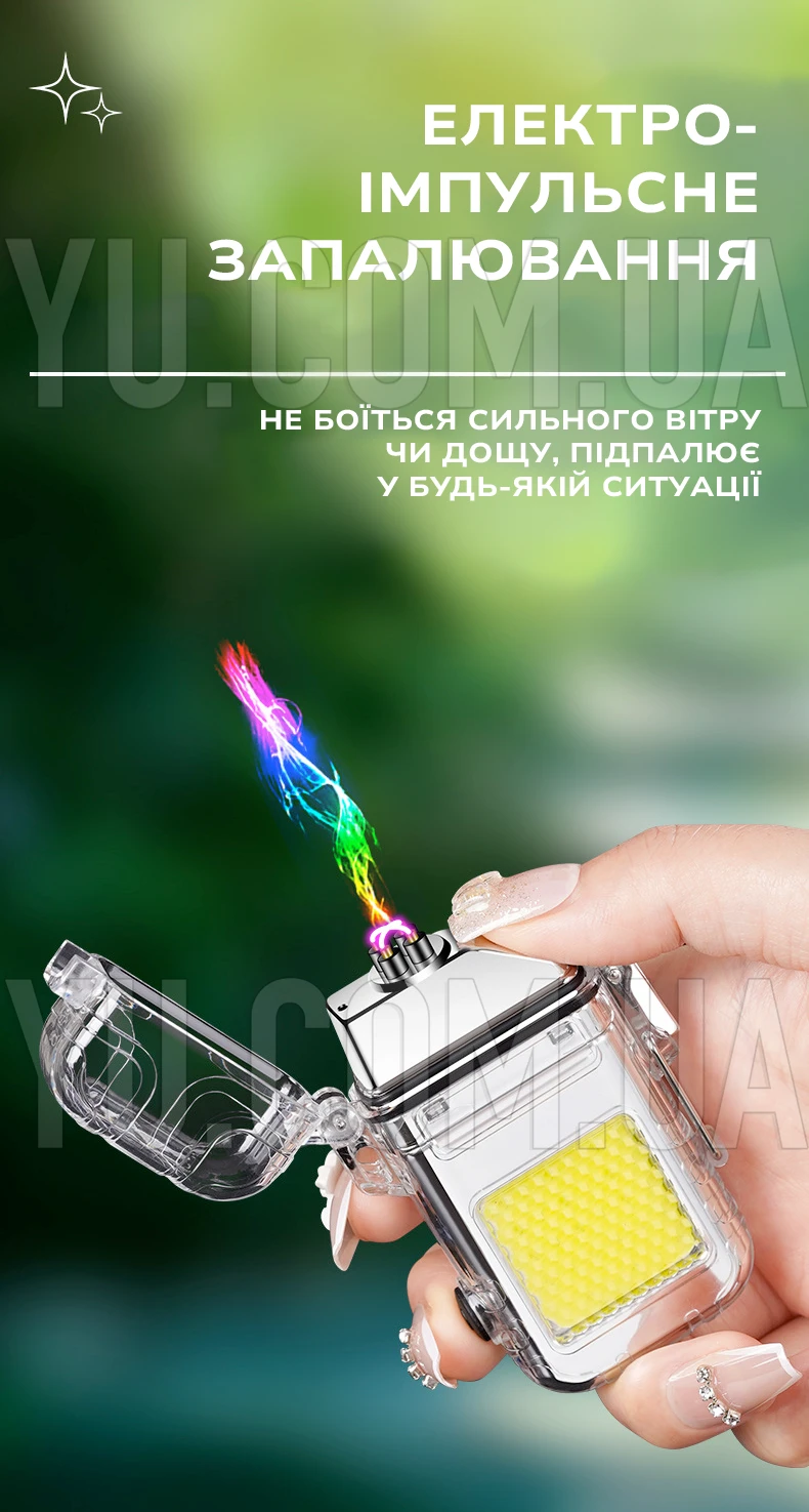 Электроимпульсная зажигалка USB 209 дуговая usb зажигалка с фонариком